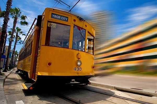 Catch the trolley in Tampa Bay